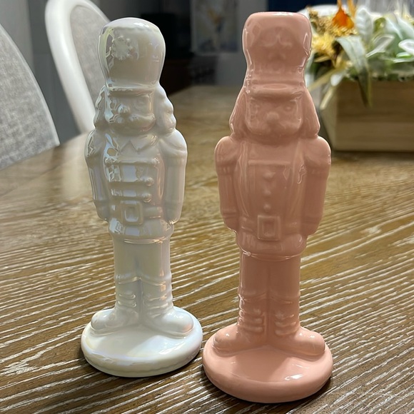 Target Holiday Target Bullseye Christmas Nutcrackers Set Of 2 Poshmark